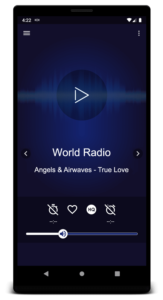 Your favourite online radios on your Android